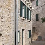 Sandra In The Historical Center Of The Supetar