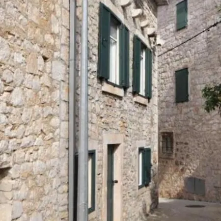 Sandra In The Historical Center Of The Supetar